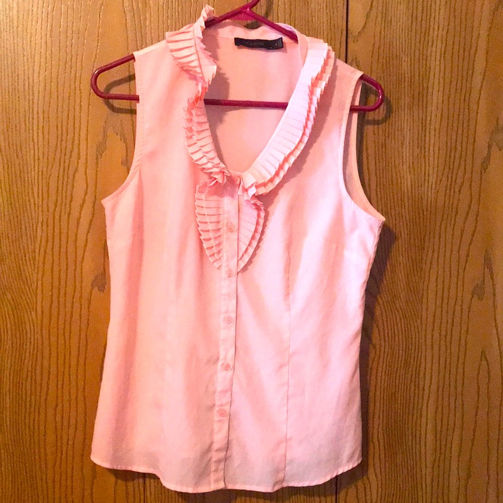 The limited blouse,size M, color Light pink